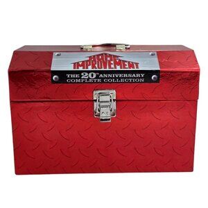 Home Improvement 20th Anniversary Complete Collection Tool Box Set Red Metal Cas